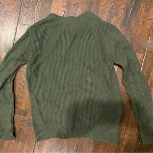 Banana Republic Olive Knit Sweater